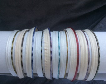 Striped Bookbinding Headbands & Tailbands- 50cm - Choose Colour