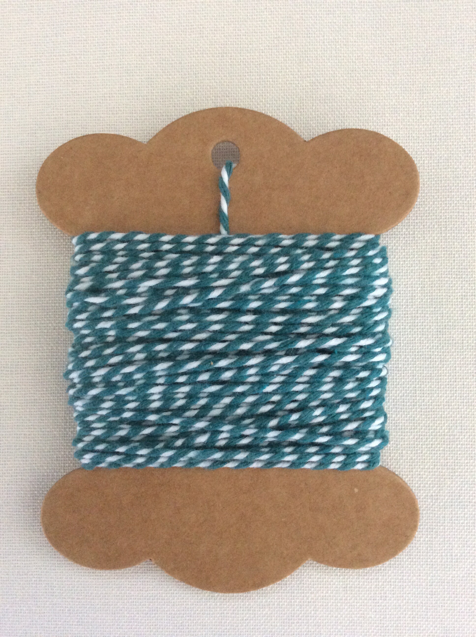 Teal Green Bakery Twine (1 Roll) Teal Green Twine, Teal Green Deli Twine,  Teal Green Gift Wrapping Twine, Teal Green Crafters Twine, Twine