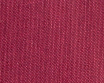 Book Binding Book Cloth - Cranberry - Choose CLOTH size