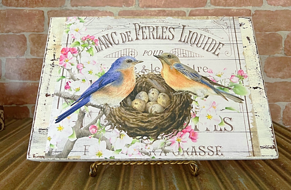 Farmhouse Bluebird Sign - Etsy