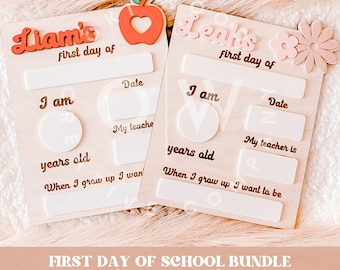 First day of school bundle svg, back to school, first day of svg, first day board svg, school svg, back to school file, school file, teacher
