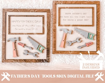 Fathers day gift svg, fathers day file, dad gift svg, fathers day sign file, glowforge file, dad file, papa svg, ready laser cut svg, dad