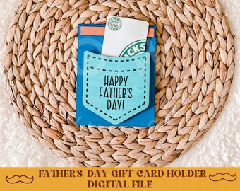 Fathers day gift card svg, fathers day svg, gift card svg, dad svg, dad gift svg, fathers day gift svg, gift card holder svg, grandpa gift