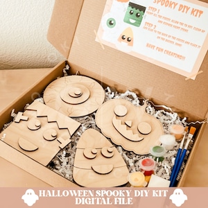 Halloween DIY svg, halloween DIY kit svg, halloween svg, halloween kit svg, halloween decor svg, halloween svg file, ghost decor svg, spooky