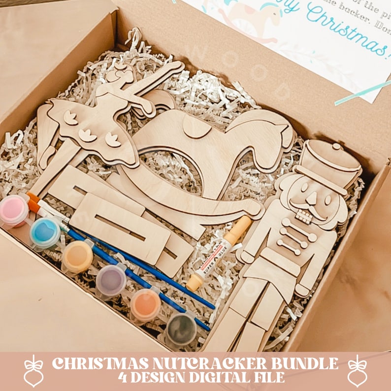 Nutcracker Diy Kit Svg Diy Kit Bundle Svg Nutcracker Svg Etsy