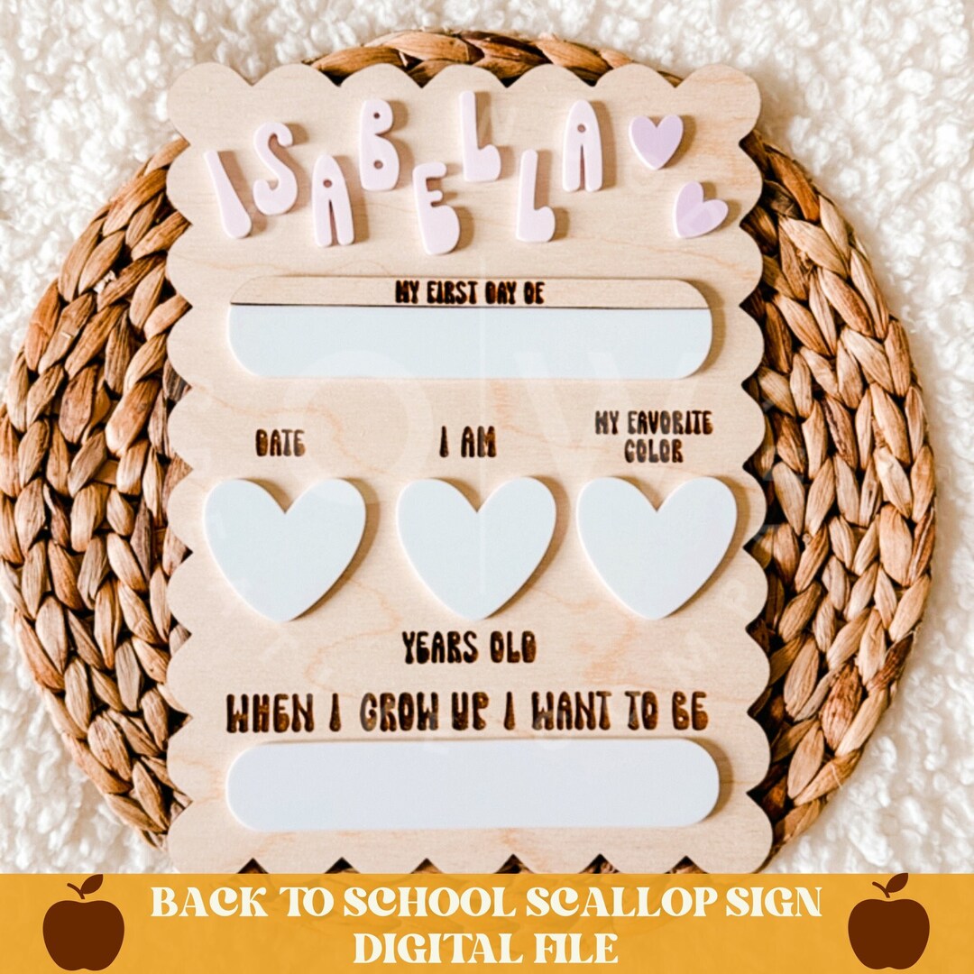 First Day of School Sign Svg, Back to School Svg, First Day of Svg ...