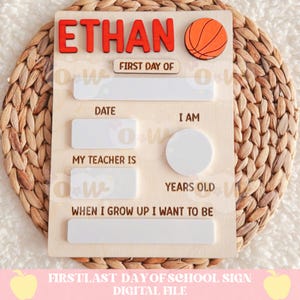 First day of school sign svg, back to school svg, first day of svg, first day board svg, school svg, back to school sign svg, basketball svg