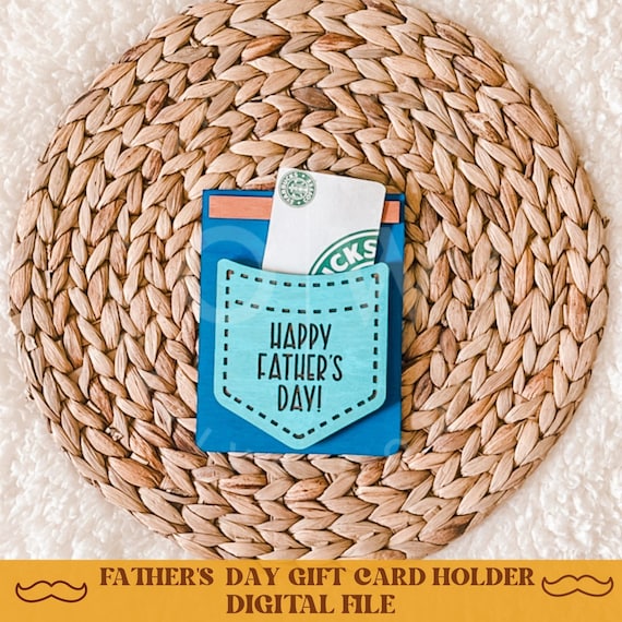 Fathers day gift card svg, fathers day svg, gift card svg, dad svg, dad gift svg, fathers day gift svg, gift card holder svg, grandpa gift
