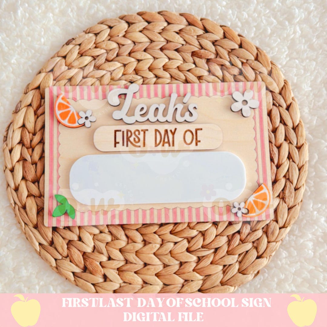 First Day of School Sign Svg, Back to School Svg, First Day of Svg ...