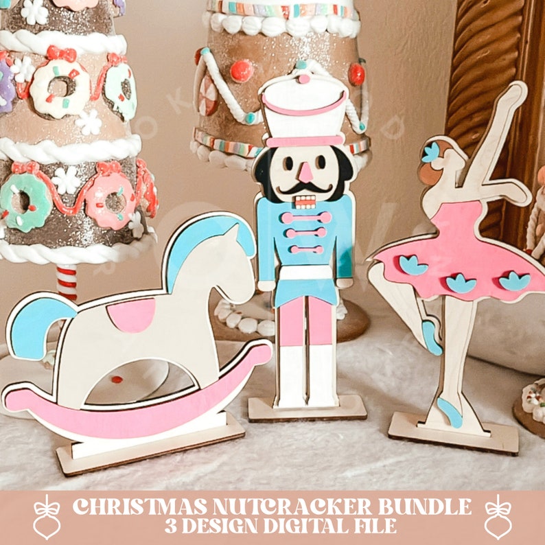 Nutcracker Bundle Diy Kit Svg Nutcracker Diy Kit Svg Etsy