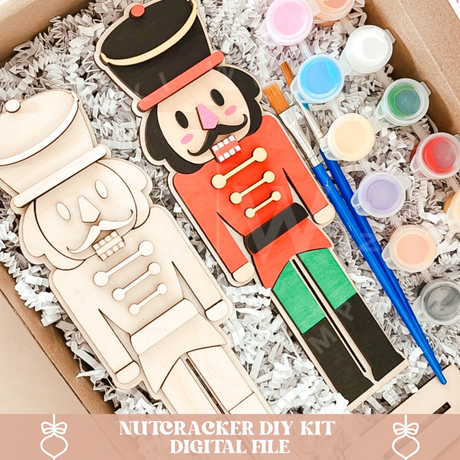 Nutcracker DIY Kit Svg Nutcracker Svg Nutcracker Decor Svg Etsy