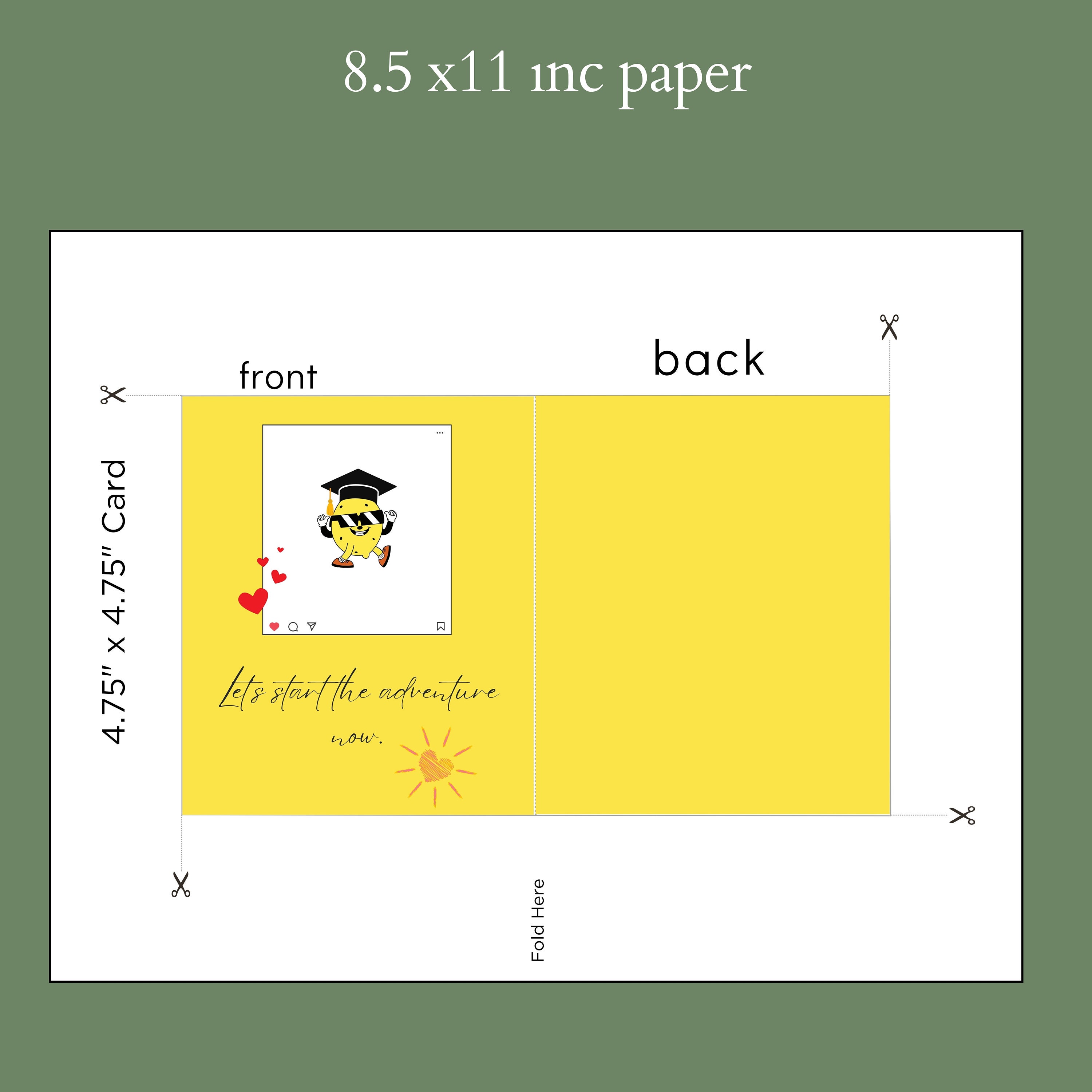 Printable Graduation Cards Instant Download, Funny Graduation Greeting