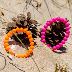 New Style Summer Colorful Minimalist Handmade Beaded Bracelet Polymer Clay Beads Disney Mickey Head Beads Cartoon Fashion Women Gift For Her