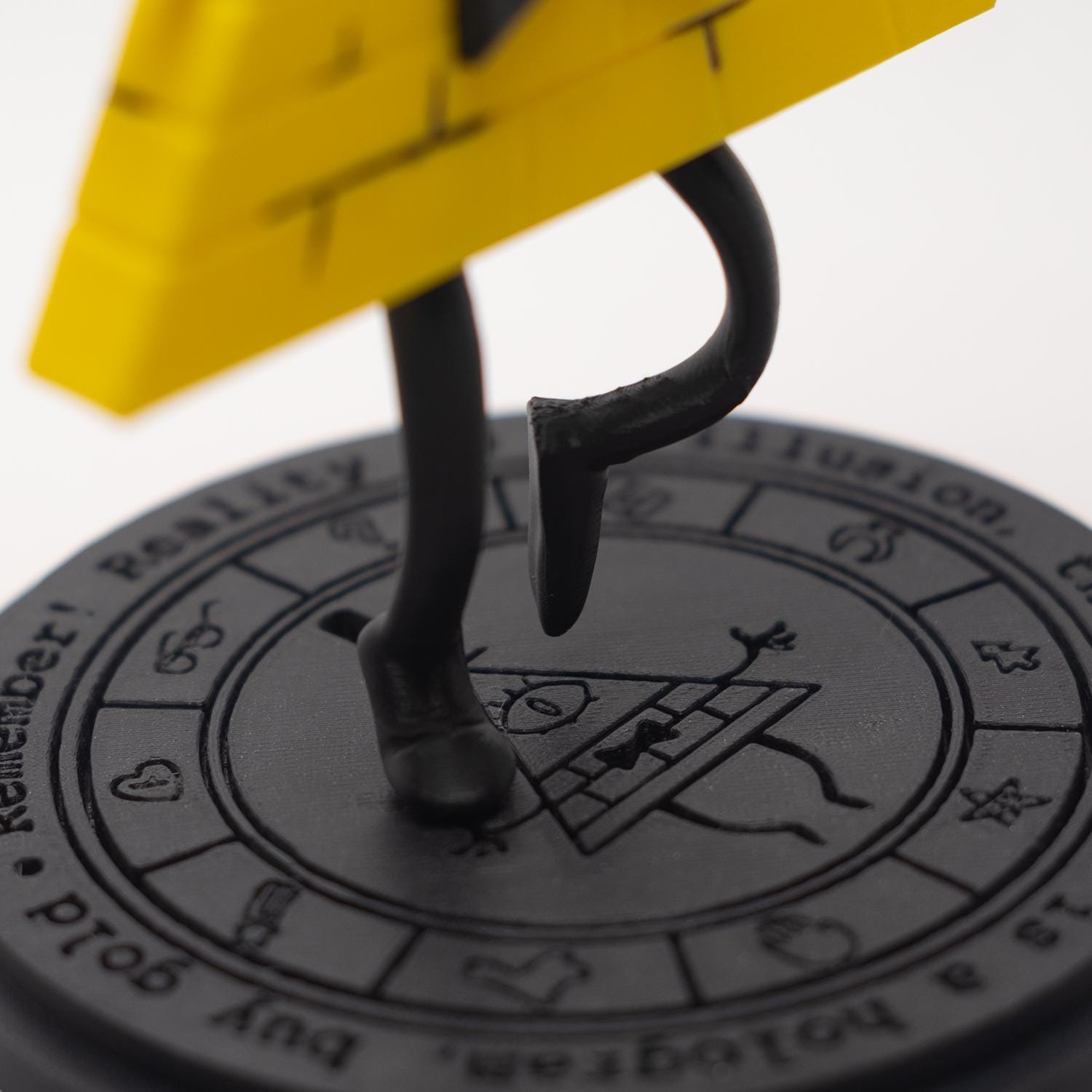 Bill Cipher Gravity Falls Figurine 3D Printed Chaos Demon Statue bill-cipher-gravity-falls-figurine-3d-printed-chaos-demon-statue