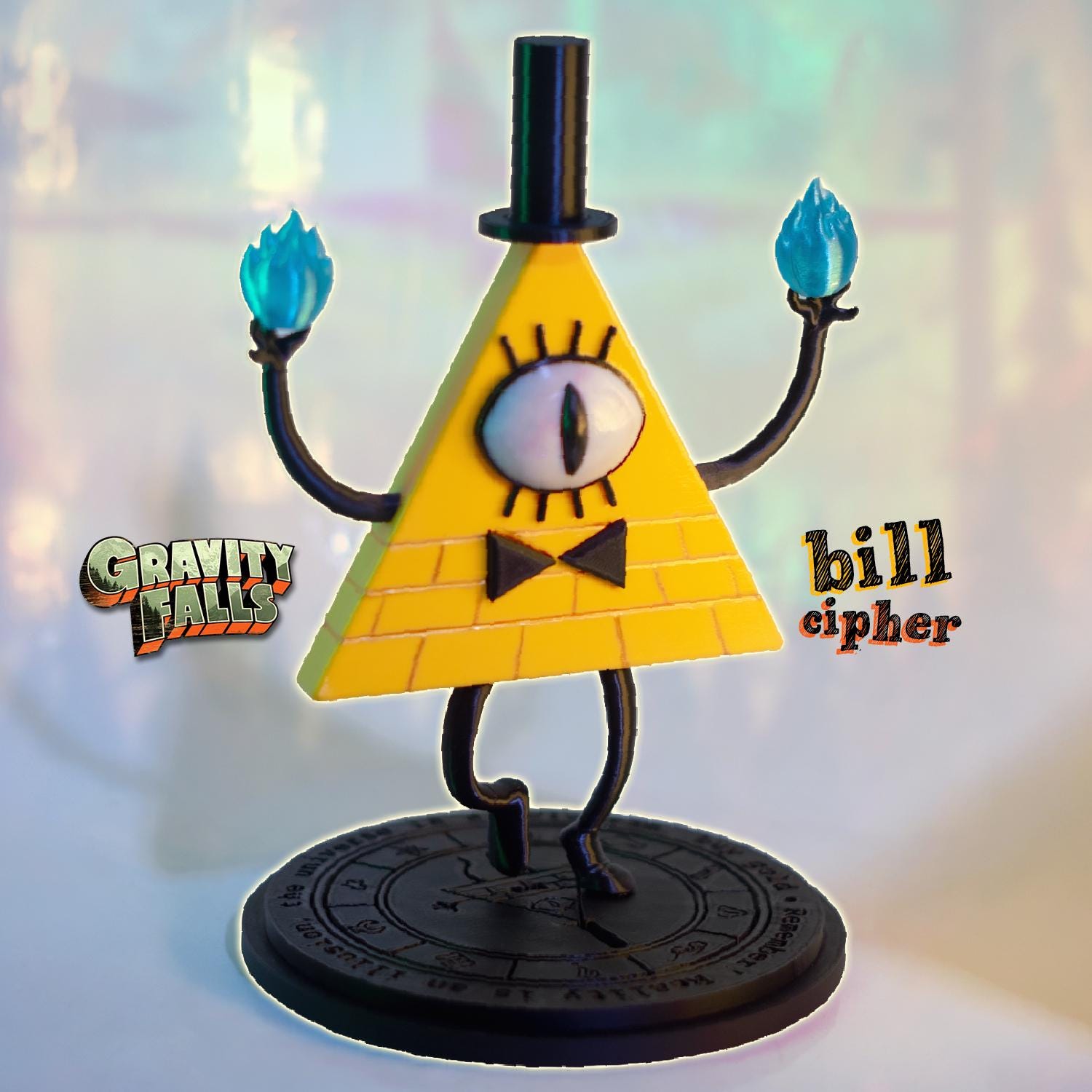 Gravity falls bill cipher statue - Etsy 日本