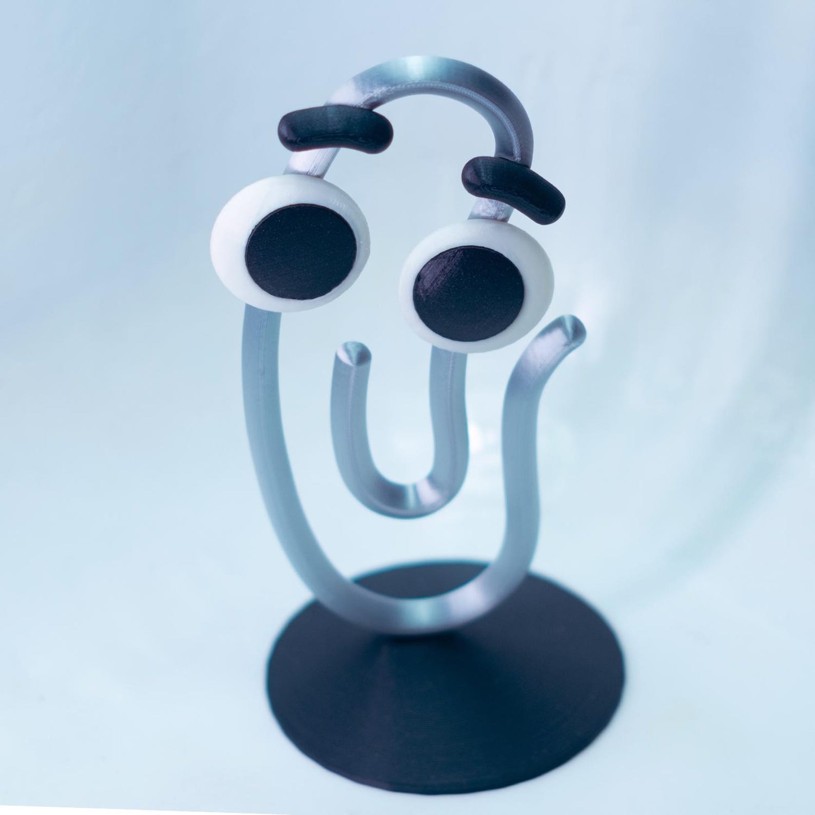 Clippy Windows Figurine, Frutiger Aero Meme Character, Retro Desk Decor