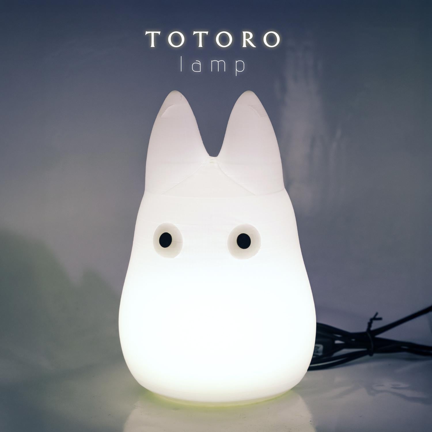 Totoro lamp - Etsy 日本