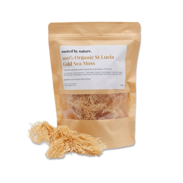 Gold Sea Moss Dried | St Lucia | Premium Quality | Raw | Direct Supplier