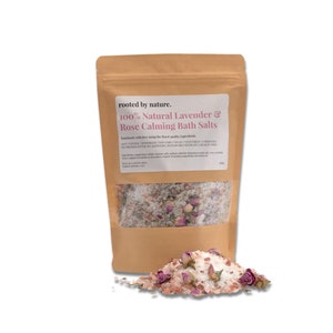 Lavender & Rose Organic Bath Salts