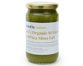 Moringa Infused Sea Moss Gel | Organic | Premium Quality | Direct Supplier | St Lucia