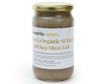 Black Seed Oil Infused Sea Moss Gel | Organic | Premium Quality | Direct Supplier | St Lucia