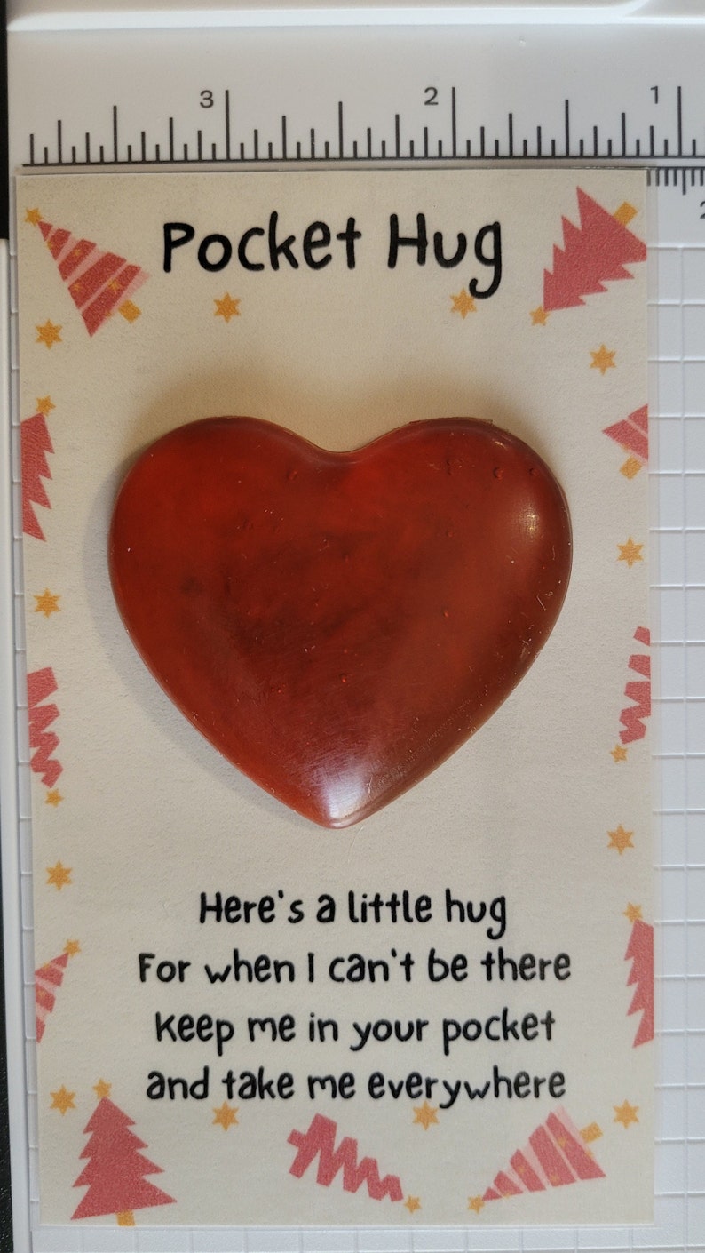 Laminated Pocket Hug Backing Cards Kit Christmas Themed Complete Set