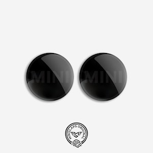 MINI ボンネット＆ブートエンブレムキット | 外装バッジ – R50 R52 ステルスブラック