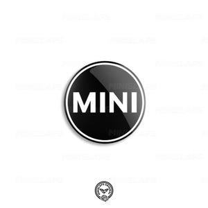 MINI Cooper S JCW R55/R56/R57/R58/R59 Gen 2 Car Decal Exterior - Bonnet & Boot Badges - Accessories - Gel Overlay Sticker - 45MM Single