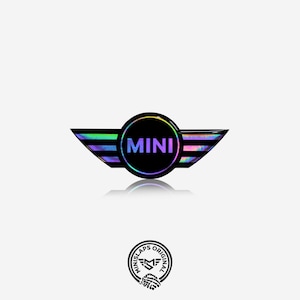 Emblema personalizado para volante MINI | Adesivo em gel – OilSlick
