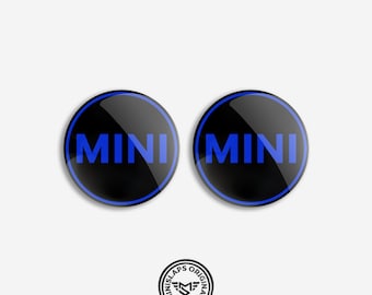 MINI Bonnet & Boot Emblem Kit | Exterior Badges – R55 R56 R57 Blue Black