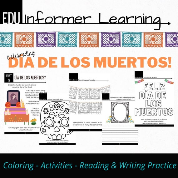 Celebrating Dia De Los Muertos Printable and Digital - Etsy
