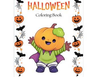 Malbuch Halloween Malbuch druckbare Malbuch digitaler Download
