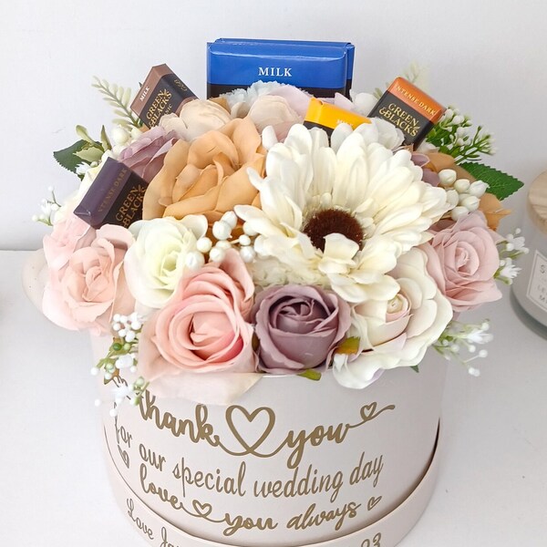 Chocolate Flower Bouquet Etsy UK