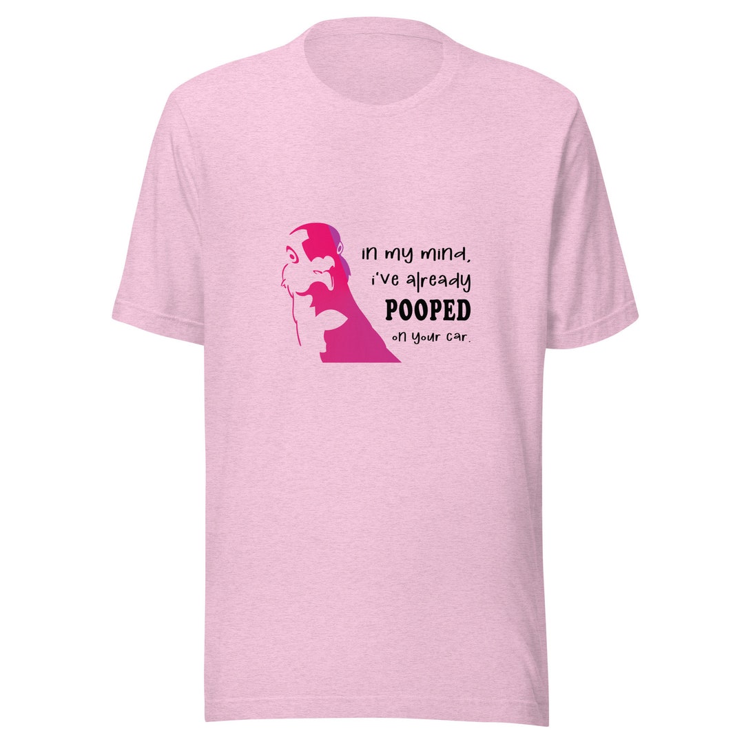 In My Mind Pigeon Poop Pigeon Fun Series Unisex T shirt Etsy