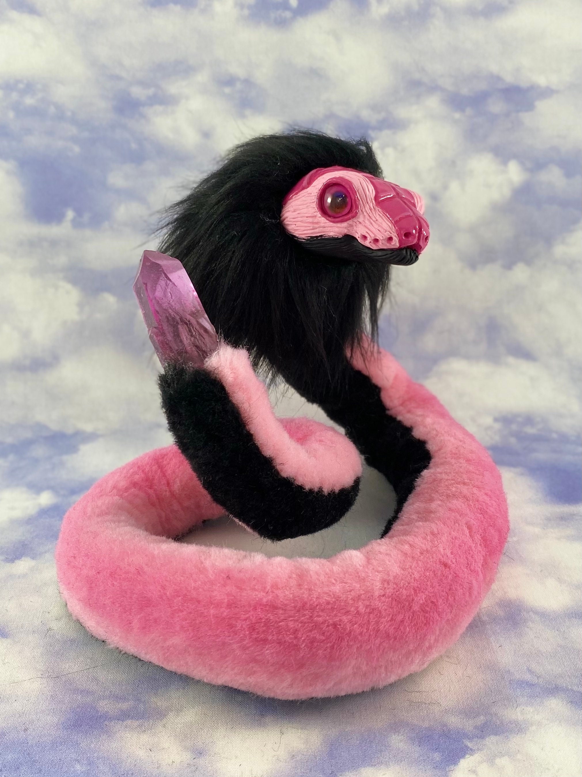 Fluffy snake toy hotsell