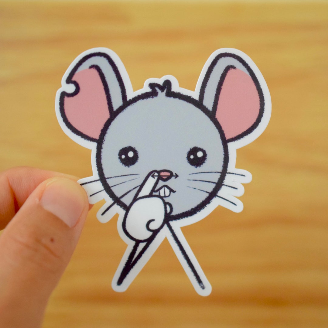 ASL mouse Sign Sticker Etsy