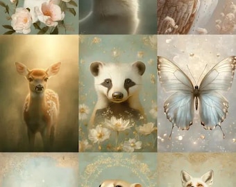 Midjourney prompts for Oracle card design