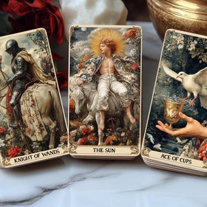 The Golden Age Tarot Deck – 78-Card Luxury Renaissance Edition in Magnetic Gift Box