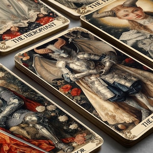 Tarotdeck uit de Gouden Eeuw: luxe renaissance-editie met 78 kaarten in magnetische geschenkverpakking