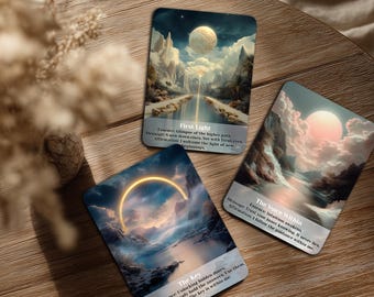 The Path of Ascension Oracle Deck – 33 Large Size Oracle Cards for Spiritual Guidance