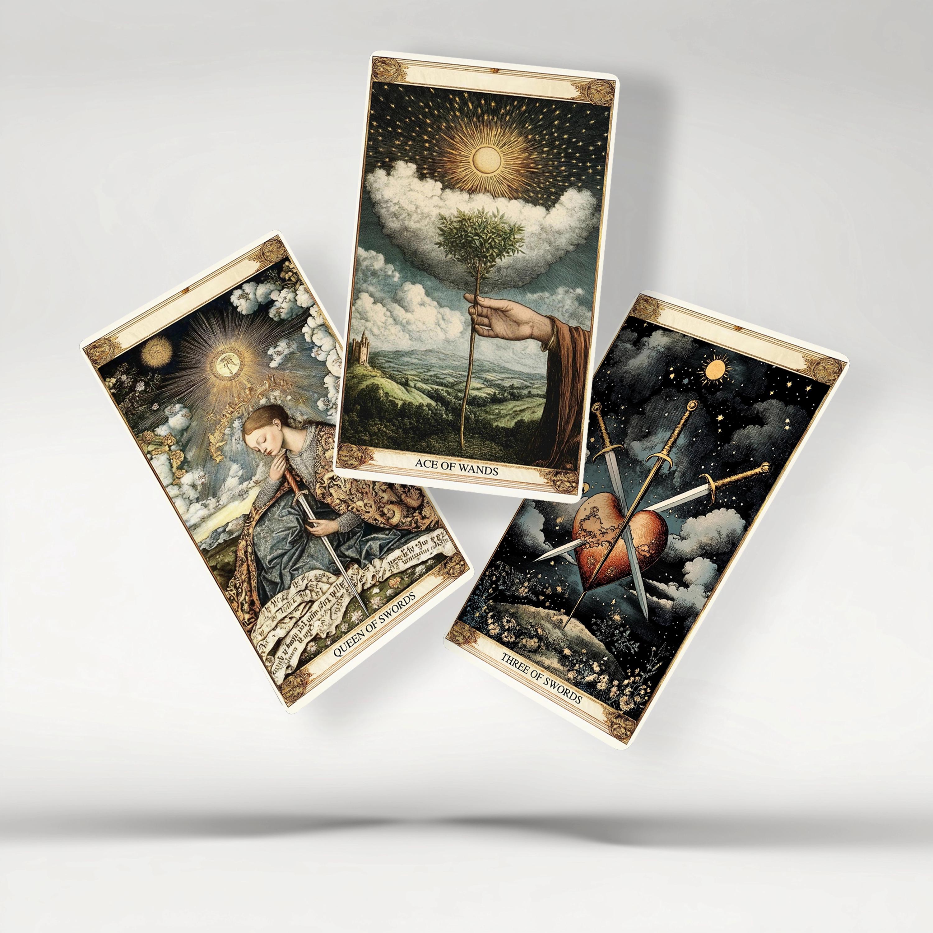 Medieval Celestial Tarot Deck | Hermetica Antiqua Collector's