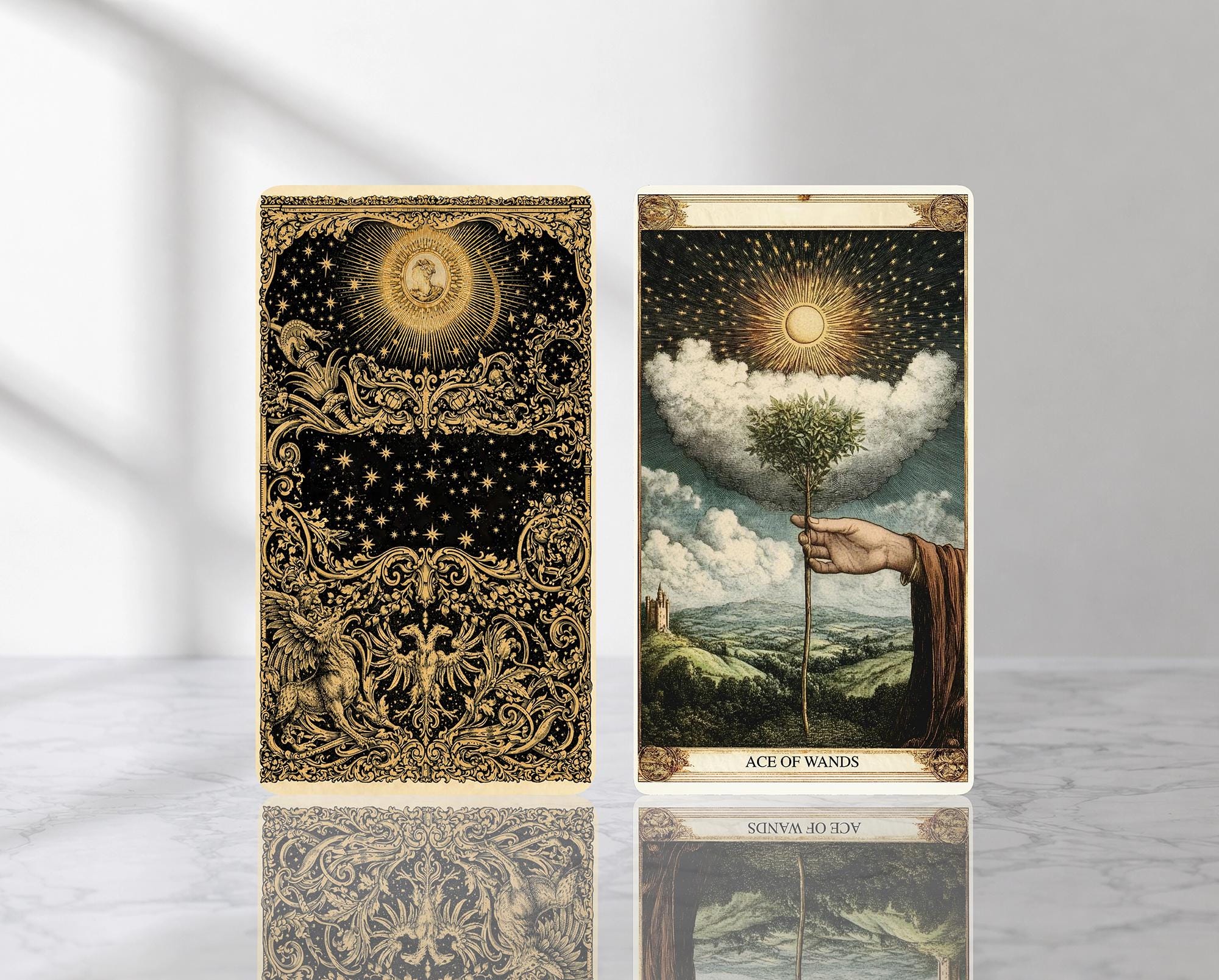 Medieval Celestial Tarot Deck | Hermetica Antiqua Collector's