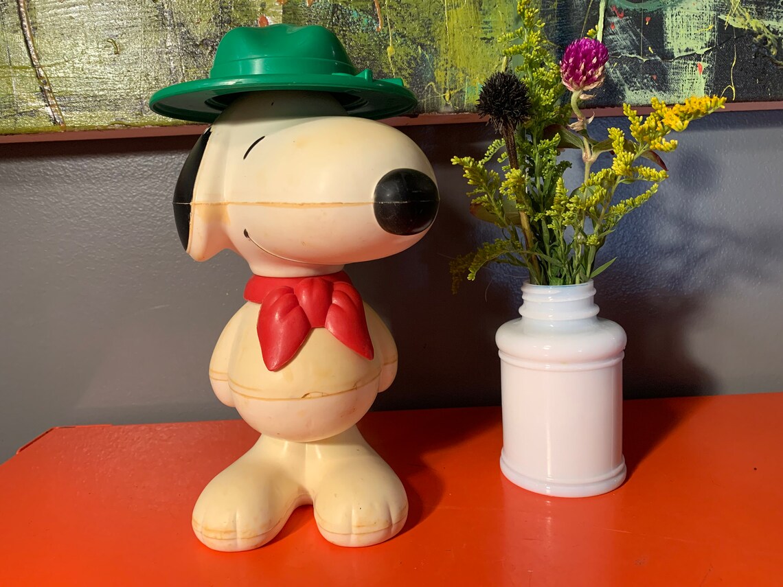 Vintage Hasbro Snoopy Stacking Toy - Etsy