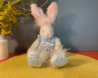 Vintage Fluffy Easter Bunny by Flowers INC.