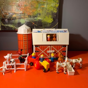 Ensemble de ferme jouet Fisher Price Vintage modèle 3D $79 - .max - Free3D
