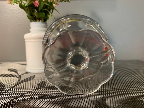 Vintage Footed Pressed Glass Trinket/Dessert Dish - image 7