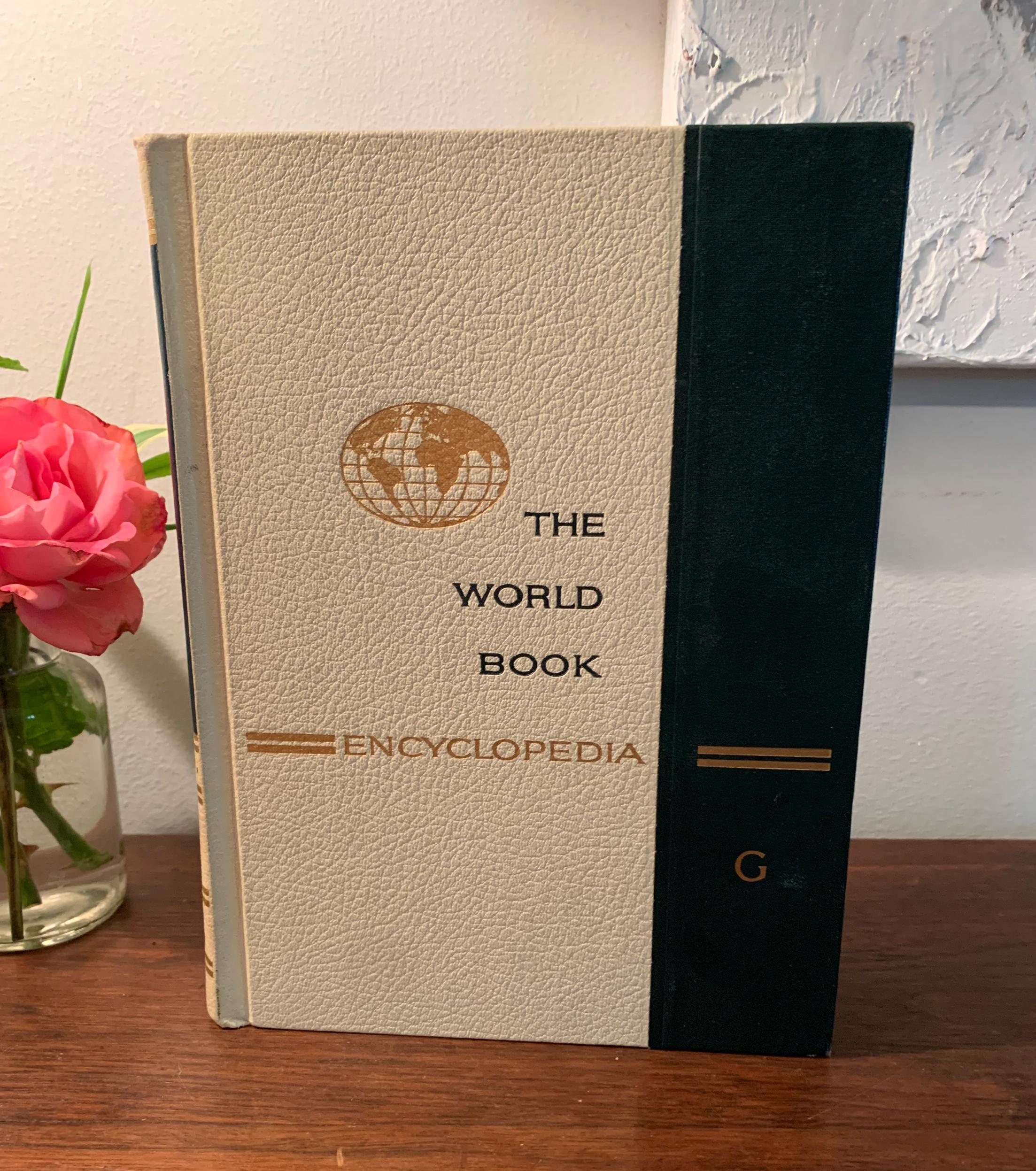 Vintage LA ENCICLOPEDIA MUNDIAL DEL LIBRO 1961 *G* vol 7. Por favor, lea la descripción.