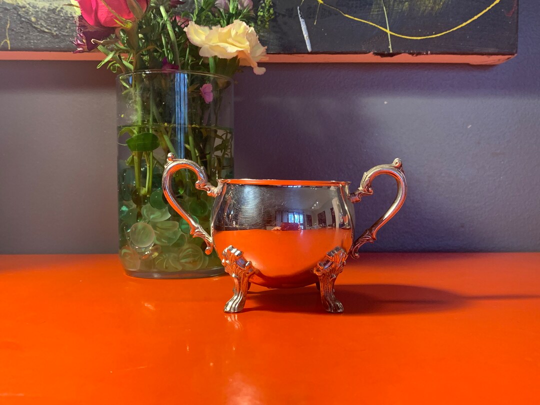 Vintage Sheridan Taunton Silversmith Sugar Bowl Etsy