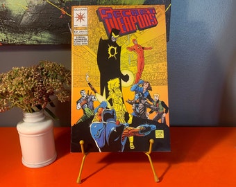 Vintage Comic SECRET WEAPONS #1 by Valiant Comics. First Print 1993. Very Fine Condition.