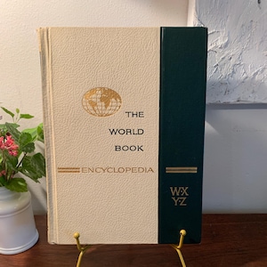 The World Book Encyclopedia 1961 Letters &quot;WXYZ vol 19. Please read the description.